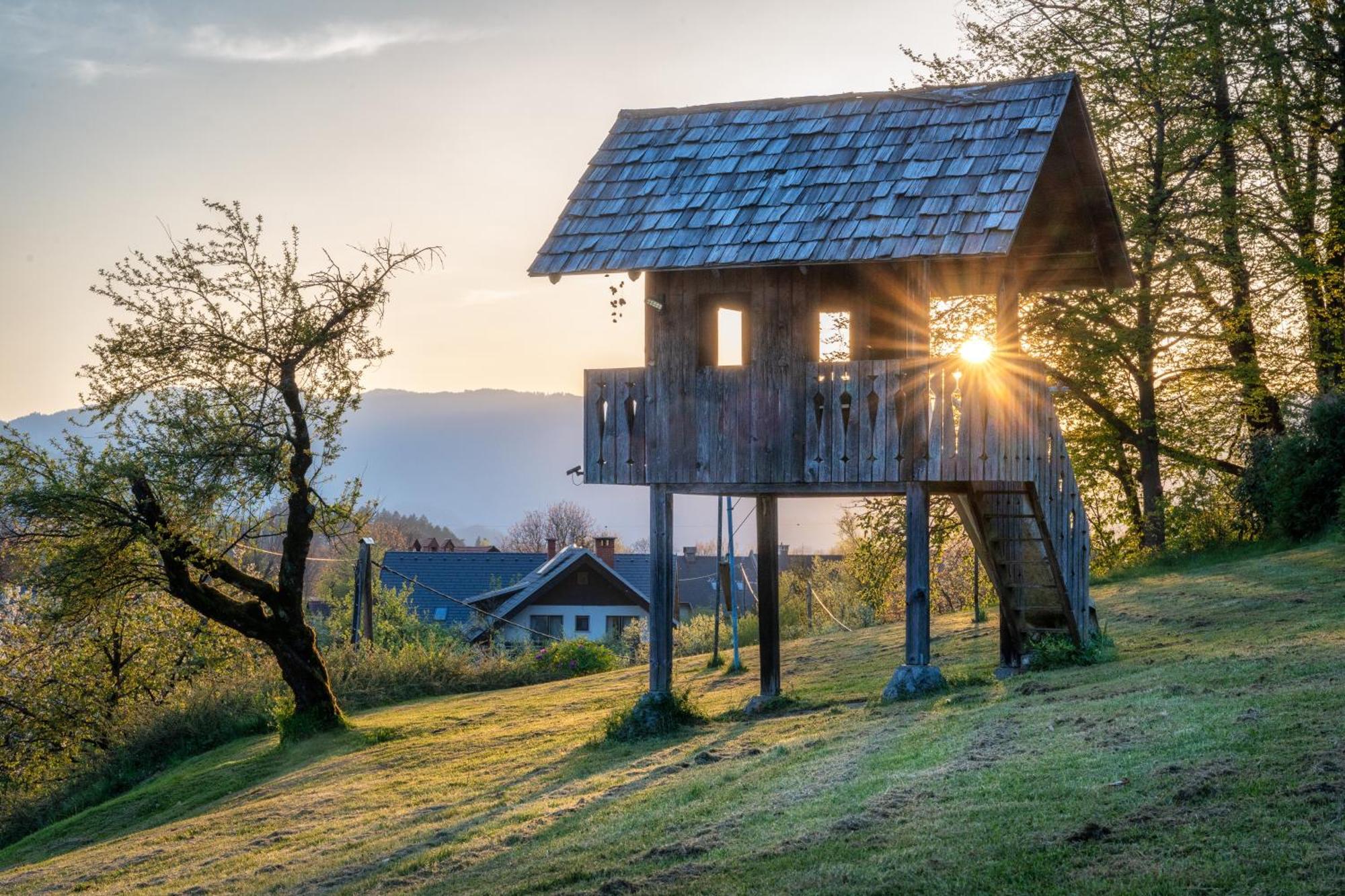 Stara Soncna Hisa Radovljica Exterior foto